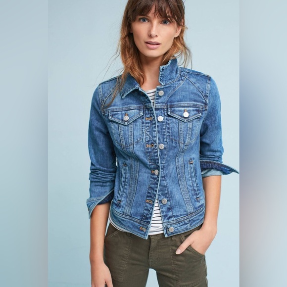 Anthropologie Pilcro Farrah Denim Jacket - Picture 4 of 15